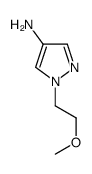 1-(2-Methoxyethyl)-1H-pyrazol-4-amine Structure