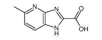 5-methyl-1H-imidazo[4,5-b]pyridine-2-carboxylic acid结构式