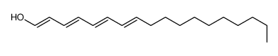 octadeca-1,3,5,7-tetraen-1-ol结构式