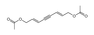 1,8-diacetoxy-octa-2,6-dien-4-yne结构式