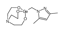 2-(bis(2-hydroxyethyl)amino)ethanol, (3,5-dimethylpyrazol-1-yl)methylg ermanium结构式