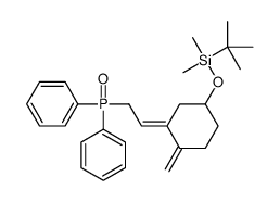 tert-Butyl-{3-[2-(diphenyl-phosphinoyl)-ethylidene]-4-methylene-cyclohexyloxy}-dimethyl-silane picture