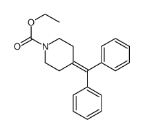 ethyl 4-benzhydrylidenepiperidine-1-carboxylate Structure