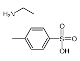 ethanamine,4-methylbenzenesulfonic acid Structure