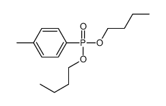 1-dibutoxyphosphoryl-4-methylbenzene结构式