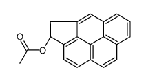 3-Acetoxy-3,4-dihydrocyclopenta(cd)pyrene structure