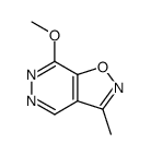 Isoxazolo[4,5-d]pyridazine, 7-methoxy-3-methyl- (9CI)结构式