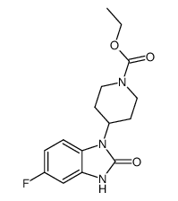 4-(5-fluoro-2-oxo-2,3-dihydro-benzoimidazol-1-yl)-piperidine-1-carboxylic acid ethyl ester picture
