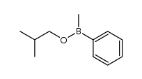 isobutoxy-methyl-phenyl-borane结构式