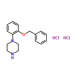 1-[2-(Benzyloxy)phenyl]piperazine dihydrochloride Structure