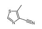 4-THIAZOLECARBONITRILE, 5-METHYL- Structure