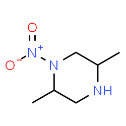 Piperazine,2,5-dimethyl-1-nitro- Structure