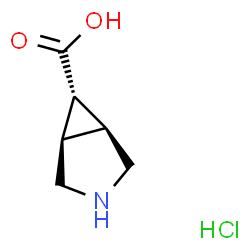 3-azabicyclo[3.1.0]hexane-6-carboxylic acid Structure