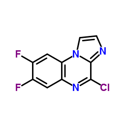 4-Chloro-7,8-difluoroimidazo[1,2-a]quinoxaline Structure