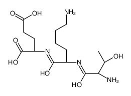 threonyl-lysyl-glutamic acid结构式