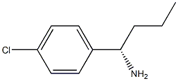 (1S)-1-(4-CHLOROPHENYL)BUTYLAMINE Structure