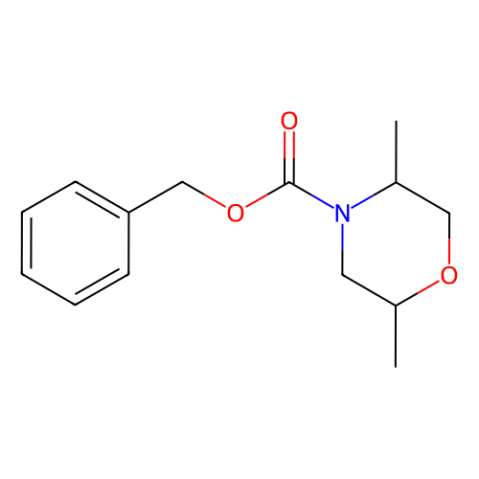 benzyl (2R,5R)-2,5-dimethylmorpholine-4-carboxylate Structure