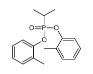 1-methyl-2-[(2-methylphenoxy)-propan-2-ylphosphoryl]oxybenzene结构式