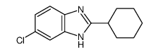 5-Chloro-2-cyclohexyl-1H-benzo[d]imidazole Structure