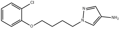 1-[4-(2-chlorophenoxy)butyl]-1H-pyrazol-4-amine picture