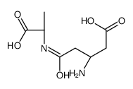 beta-aminoglutarylalanine Structure