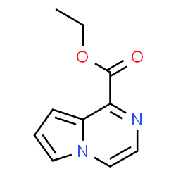 Ethyl pyrrolo[1,2-a]pyrazine-1-carboxylate Structure