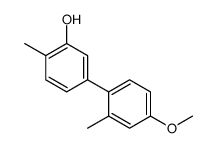 5-(4-methoxy-2-methylphenyl)-2-methylphenol Structure