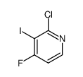 2-chloro-4-fluoro-3-iodopyridine structure