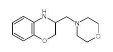 3,4-DIHYDRO-3-[(4-MORPHOLINYL)METHYL]-2H-1,4-BENZOXAZINE Structure