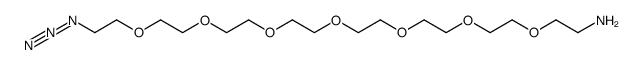 Azido-PEG7-amine Structure