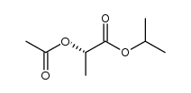 (S)-isopropyl 2-acetoxypropanoate结构式