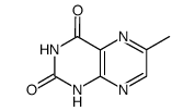 6-Methyl-2,4(1H,3H)-pteridinedione结构式