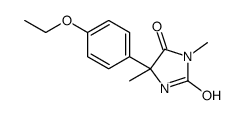 5-(4-ethoxyphenyl)-3,5-dimethylimidazolidine-2,4-dione结构式