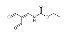 Carbamic acid,(2-formyl-3-oxo-1-propenyl)-,ethyl ester (9CI) Structure