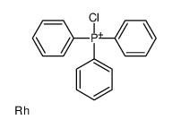 chloro(triphenyl)phosphanium,rhodium结构式