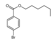 hexyl 4-bromobenzoate Structure