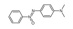 4-Dimethylaminoazoxybenzene结构式