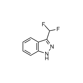 3-(Difluoromethyl)-1H-indazole structure