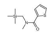 N-methyl-N-(trimethylsilylmethyl)thiophene-2-carboxamide Structure