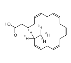 (5Z,8Z,11Z,14Z,17Z)-(19,19,20,20,20-2H5)-5,8,11,14,17-Icosapentaenoic acid Structure