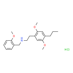 25P-NBOMe (hydrochloride) Structure