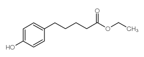 ethyl 5-(4-hydroxyphenyl)pentanoate Structure