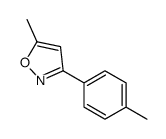 5-methyl-3-(4-methylphenyl)-1,2-oxazole Structure