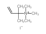 3-Buten-2-aminium,N,N,N,2-tetramethyl-, iodide (1:1)结构式