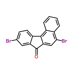 5,9-Dibromo-7H-benzo[c]fluoren-7-one Structure