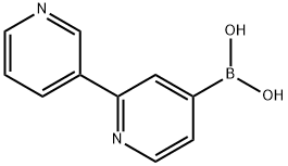 [2,3'-bipyridin]-4-ylboronic acid structure