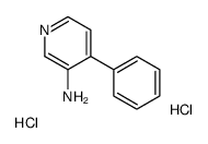 4-苯基吡啶-3-胺双盐酸盐结构式