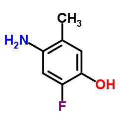 4-Amino-2-fluoro-5-methylphenol Structure