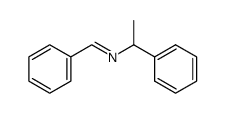 N-Benzylidene-α-methylbenzylamine Structure