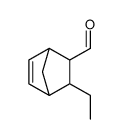 Bicyclo[2.2.1]hept-5-ene-2-carboxaldehyde, 3-ethyl- (9CI) Structure